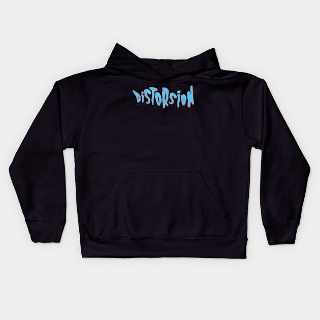 logo Distorsion Kids Hoodie by Distorsion